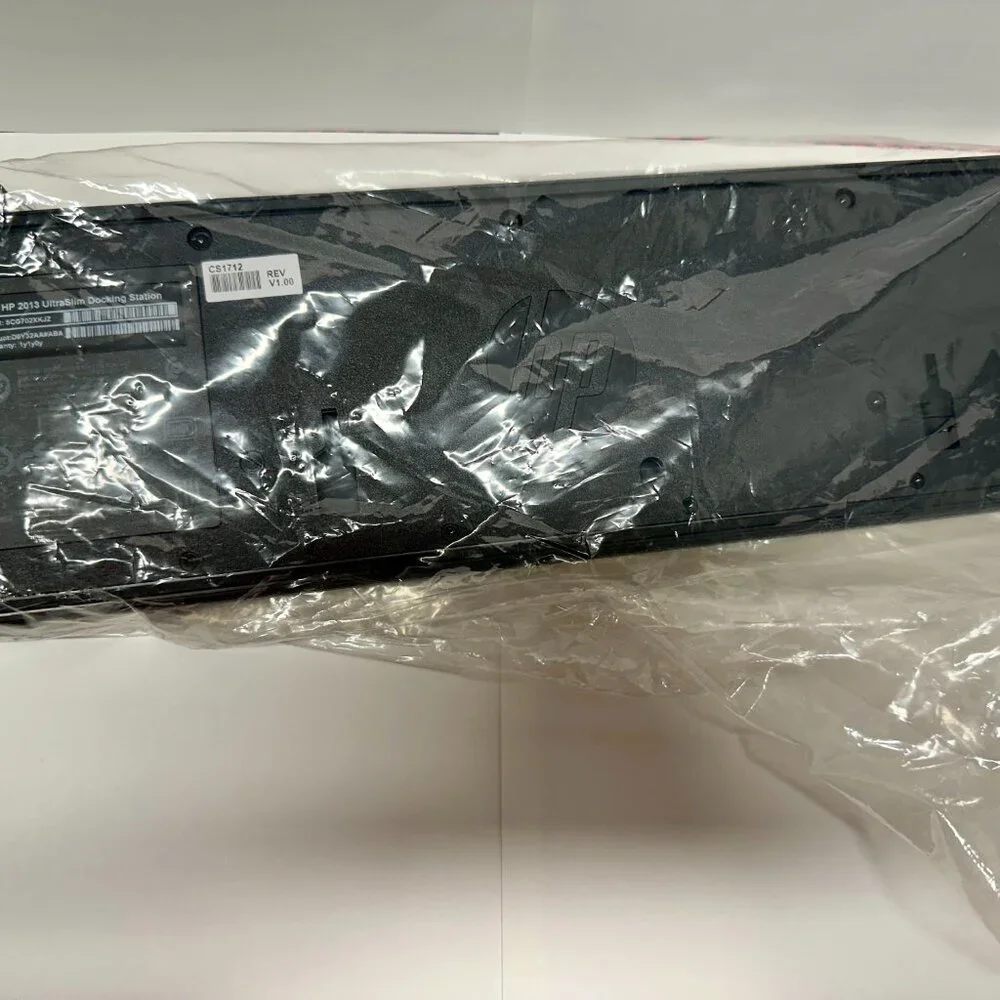HP 2013 UltraSlim Docking Station with AC Adapter - Serial: 5CG702XKJZ BRAND NEW